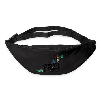 narzfrei schwarz - Gürteltasche - Schwarz - Vorne