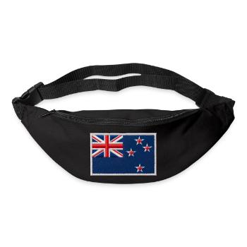 Neuseeland Aotearoa Kiwi 24 - Gürteltasche - Schwarz - Vorne