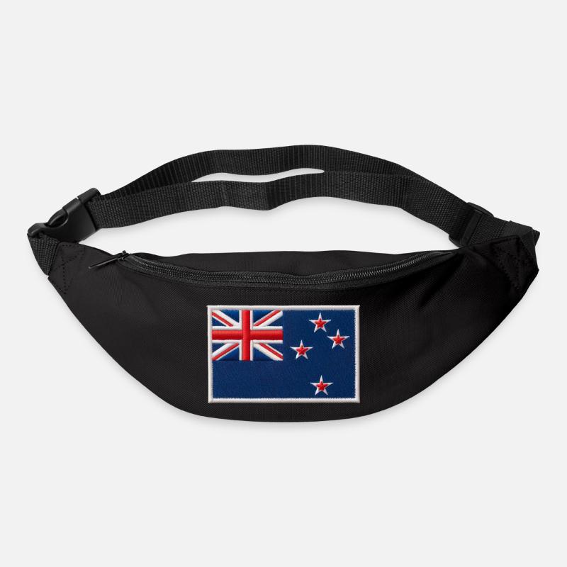 Neuseeland Aotearoa Kiwi 24 - Gürteltasche - Schwarz