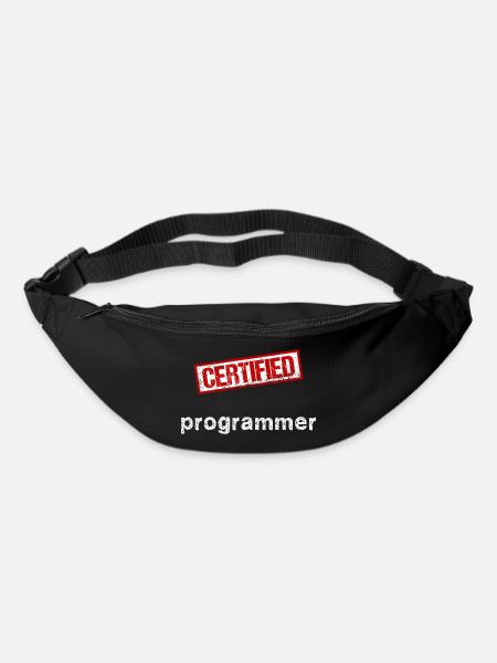 Programmierer - Gürteltasche - Schwarz