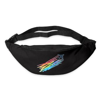 Rainbow Machine - Gürteltasche - Schwarz - Vorne