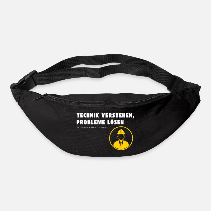 Understanding technology, solving problems Engineering . - Bum bag - black