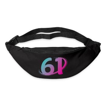 Number 61 multicolor - Bum bag - black - Front