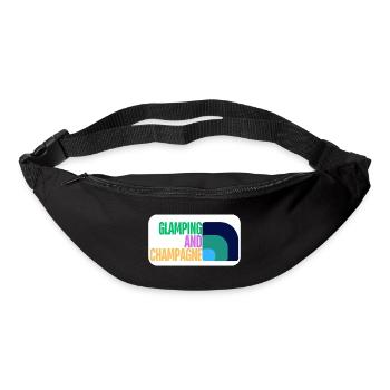 Glamping (Glamping) - Gürteltasche - Schwarz - Vorne