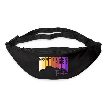 Mont Blanc Finisher Mountaineer Chamonix Montblanc - Bum bag - black - Front