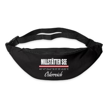 Millstätter See - Gürteltasche - Schwarz - Vorne