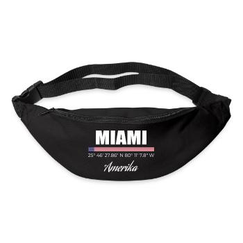 Miami - Sac banane - noir - Devant
