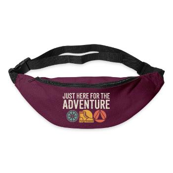 Tente Boussole Adventure Boots - Sac banane - bordeaux  - Devant