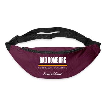 Bad Homburg - Bum bag - burgundy - Front