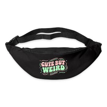 Cute but Weird - Retro 70s Aesthetic Design - Gürteltasche - Schwarz - Vorne
