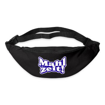 Endlich Mahlzeit! Guten Appetit - Gürteltasche - Schwarz - Vorne