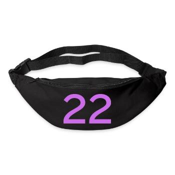 22 - Bum bag - black - Front