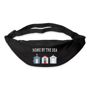 Home by the Sea – Strandhäuser - Gürteltasche - Schwarz - Vorne