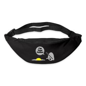 egg vader - Gürteltasche - Schwarz - Vorne