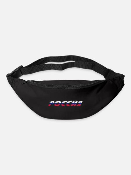 Россия триколор - Gürteltasche - Schwarz