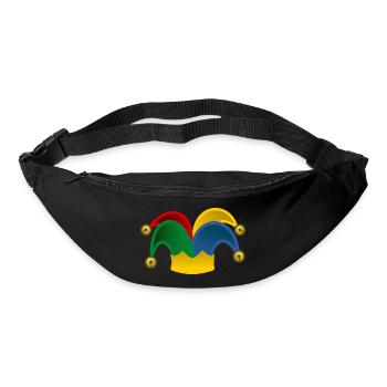 jester hat - Bum bag - black - Front