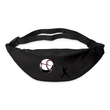 Baseball - Gürteltasche - Schwarz - Vorne