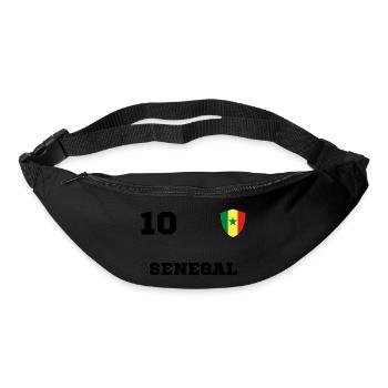 Equipe de l'équipe du SENEGAL - Sac banane - noir - Devant