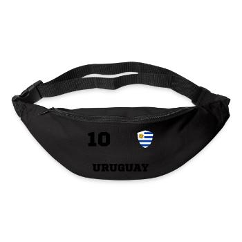Equipe de l'équipe URUGUAY - Sac banane - noir - Devant