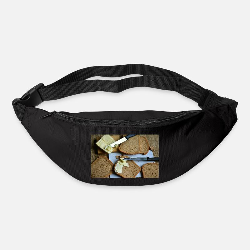 Butterbrot - Gürteltasche - Schwarz