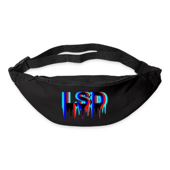 lsd trip acid - Bum bag - black - Front