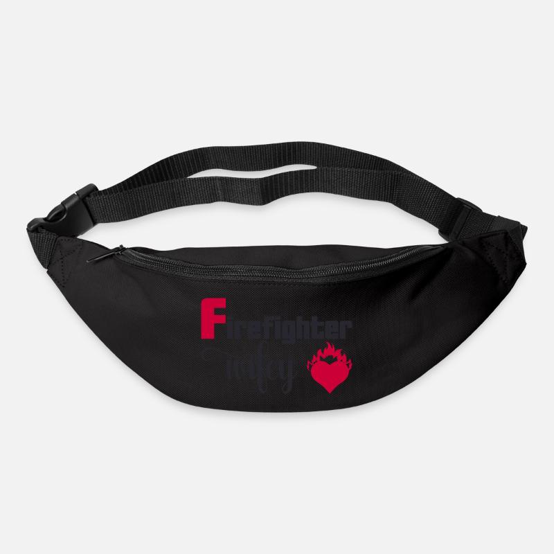 Firefighter wifey - Bum bag - black