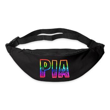 pia rs regenbogen - Gürteltasche - Schwarz - Vorne
