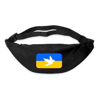 Ukraine - Gürteltasche - Schwarz - Vorne