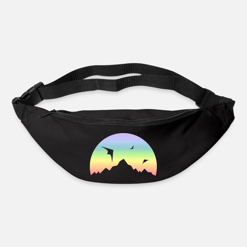 Lenkdrachen - Gürteltasche - Schwarz