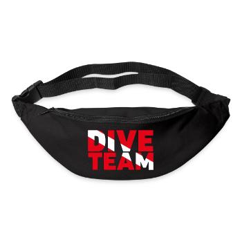 Dive Team. Perfect design for your diving team. - Bum bag - black - Front