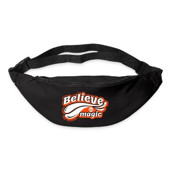 Believe in magic - Bum bag - black - Front