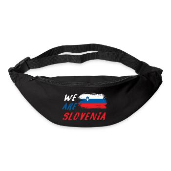 Wir sind Slowenien - Gürteltasche - Schwarz - Vorne