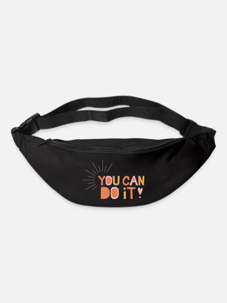 You Can Do It! - Bum bag - black
