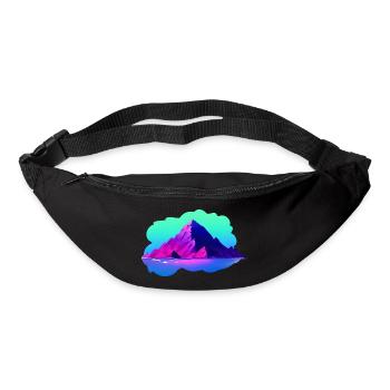 Hike Mountains Mountain hiking Mountain hikers Hiking - Bum bag - black - Front