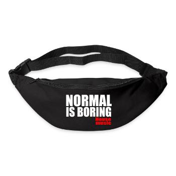 House music - Bum bag - black - Front