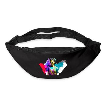 Le pouvoir des filles - Sac banane - noir - Devant