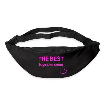 Le meilleur reste à venir ! pour les femmes enceintes - Sac banane - noir - Devant