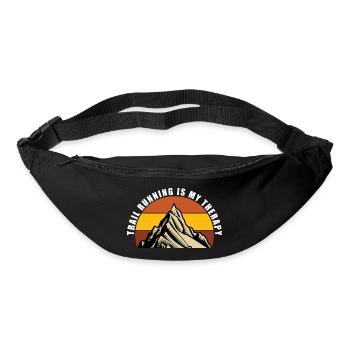 Trail Run Ultra Running Trekking en montagne Course à pied - Sac banane - noir - Devant