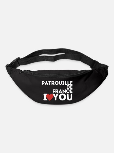 Patrouille de France i love you - Bum bag - black