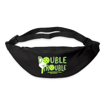 Pickleball-Spieler - Gürteltasche - Schwarz - Vorne