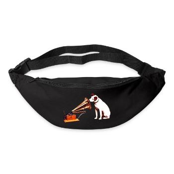 His Master's Voice painting - Bum bag - black - Front
