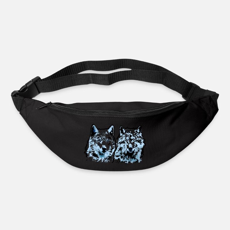 Geri and Freki - Bum bag - black
