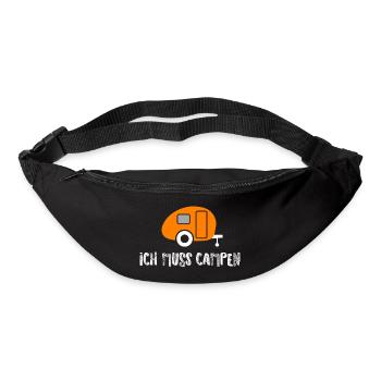 Caravan camping Camper Hobby Van Life Caravan Fan - Bum bag - black - Front