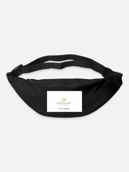 Elegant Crown Motif for Women - Bum bag - black