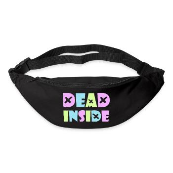 Dead Inside Kawaii Emo Punk Rock Anime Gothic Goth - Bum bag - black - Front