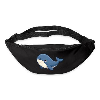 Whale Whale Rescue Animal Welfare Marine Biology - Bum bag - black - Front