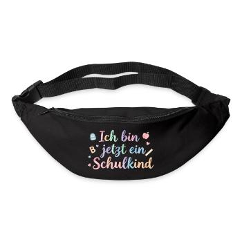 Ich bin jetzt ein Schulkind - Gürteltasche - Schwarz - Vorne