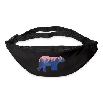 mountain bear - Bum bag - black - Front