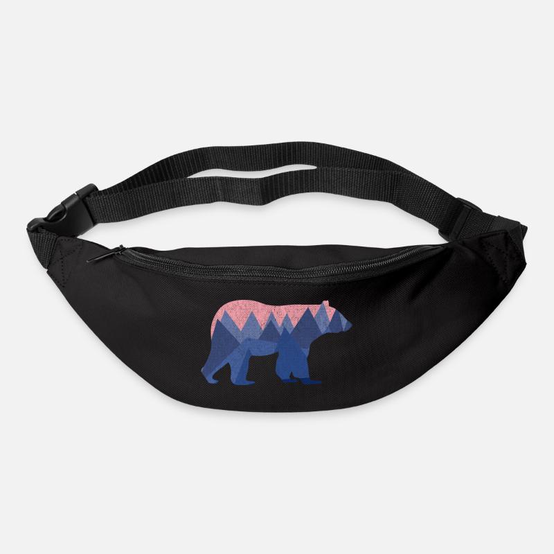 mountain bear - Bum bag - black