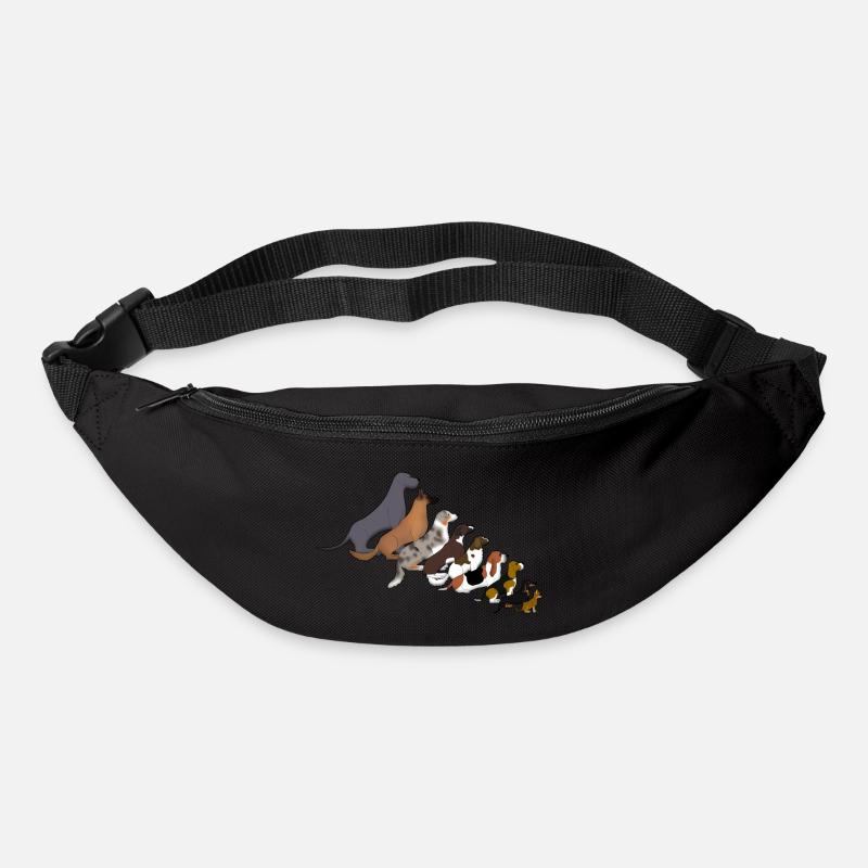 Hundereihe 1 - Bum bag - black